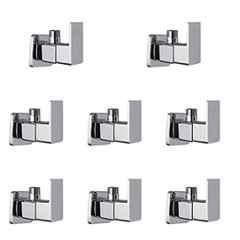 10X AC-4512 Brass Angle Valve Kubix (Pack of 8)
