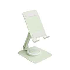Onelife Flexi 360 Aluminium Alloy Green Adjustable Mobile Holder Stand with 360 deg Rotation for Smartphones & Tablets