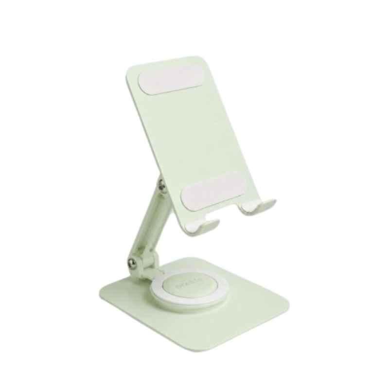 Onelife Flexi 360 Aluminium Alloy Green Adjustable Mobile Holder Stand with 360 deg Rotation for Smartphones & Tablets