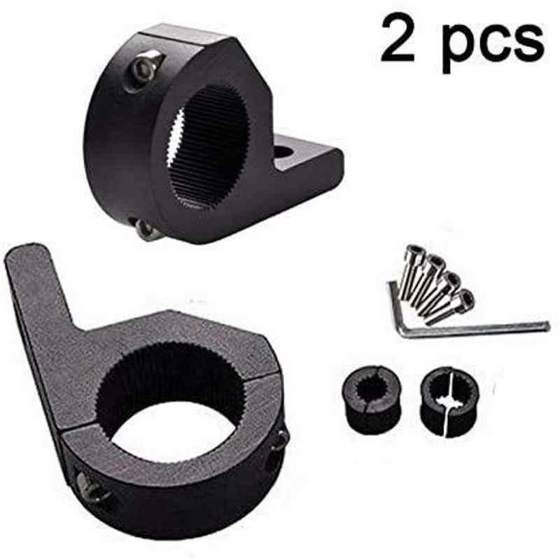 Meenu Arts Fog Lamp Clamp (Pack of 2) T-1 Universal for All Bike