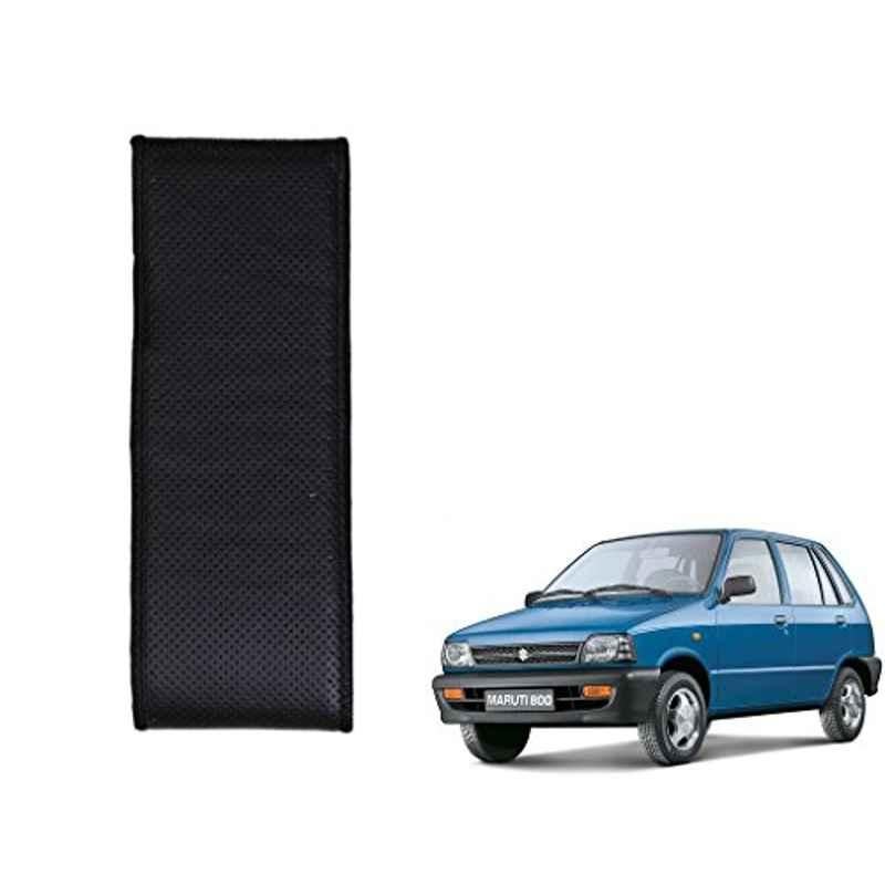 Kozdiko Black Car Steering Cover for Maruti 800