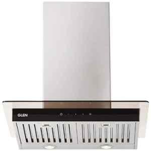 Glen 6062 60cm 1250m /h Silver Designer Kitchen Chimney