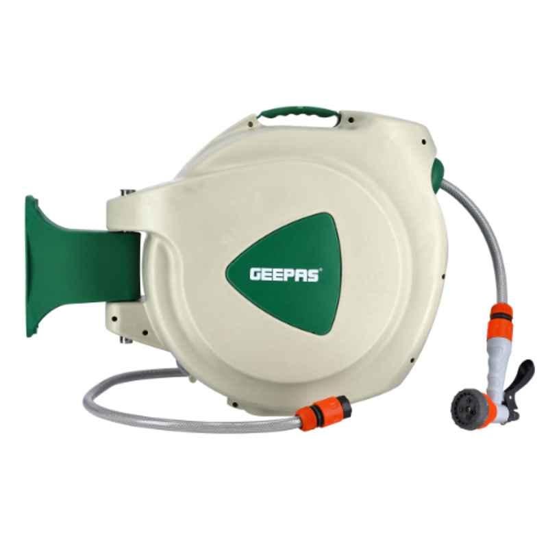 Geepas 30m 1/2 inch Automatic Ready To Water Hose Reel, GWH59056