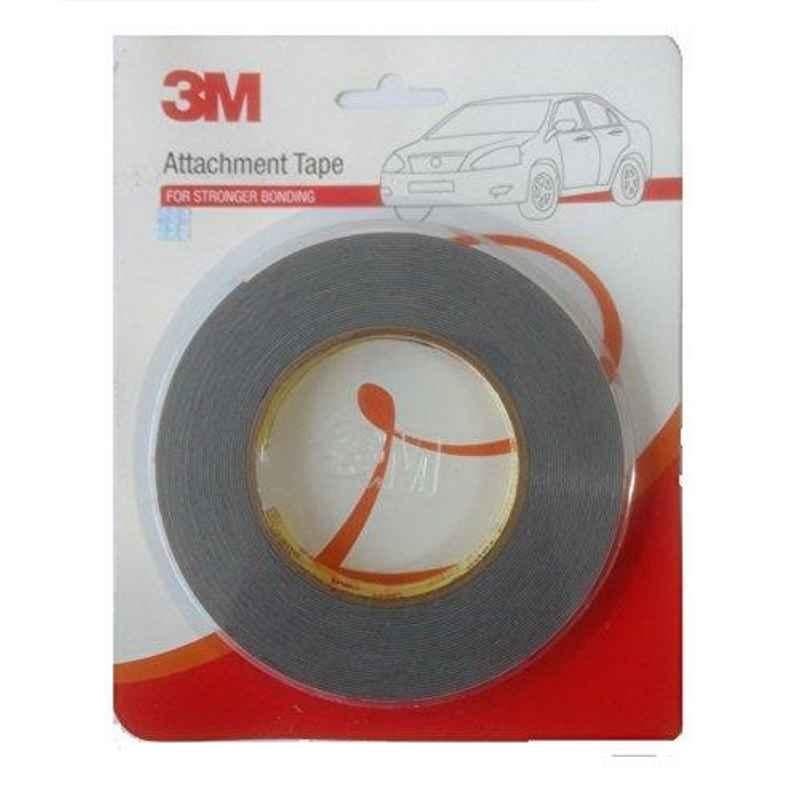3M Multicolour 1.2cm 10m Acrylic Foam Attachment Tape, DOUBLE TAPE