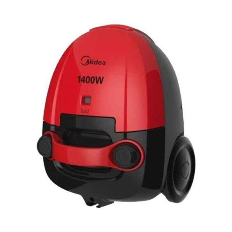 Midea 1400W 1L Red Canister Vacuum Cleaner, VCB32A11S