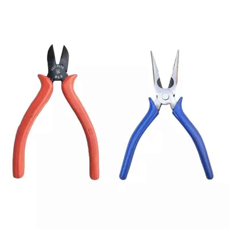 Sky Blue 2 Pcs 7.8 inch Diagonal Plier Combo, SBE_PLIER_COMBOS_COMBO_728