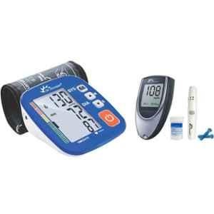 Dr Morepen Dr. Morepen BP-02-XL Blood Pressure Monitor & BG-03 Gluco One Monitor Kit with 25 Test Strips Combo