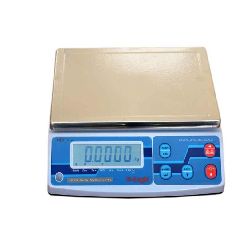 Eagle Silver 15kg Table Top Weighing Scale, SILVER15
