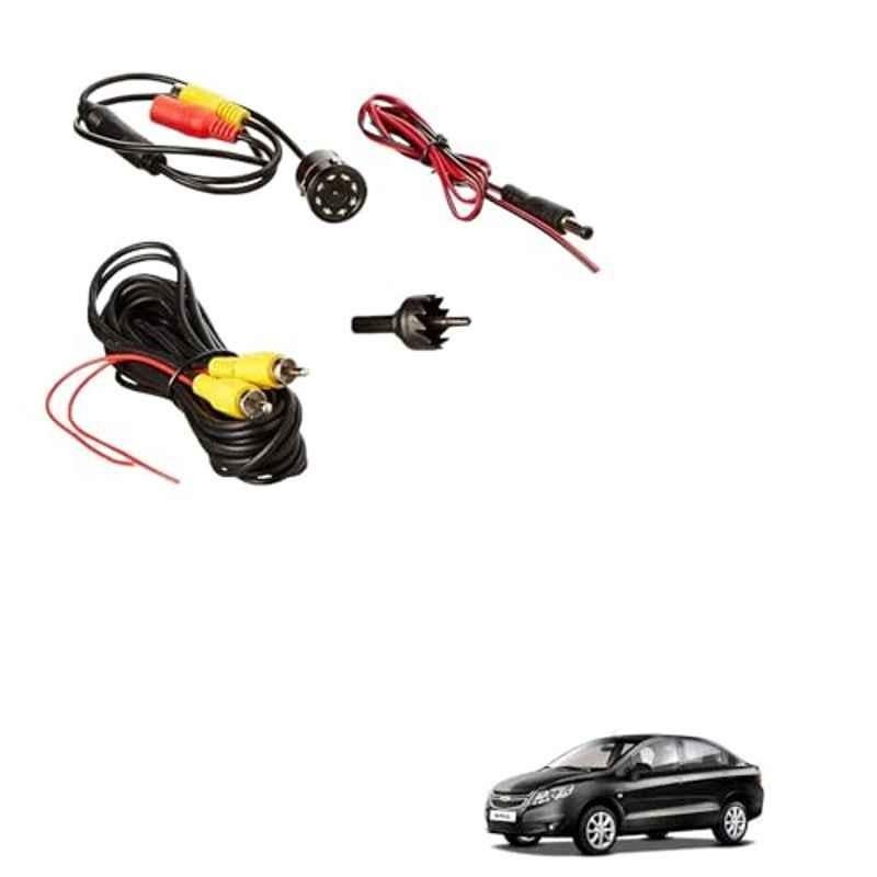 Kozdiko Car Rear View Reverse Parking Camera with HD Night Vision & 8 LED Waterproof for Chevrolet Sail