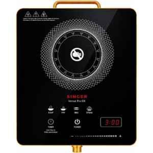 Singer Venus Pro DX 2200W Black Infrared Induction Cooktop with Touch Panel & 1 Year Warranty