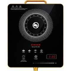Singer Venus Pro DX 2200W Black Infrared Induction Cooktop with Touch Panel & 1 Year Warranty