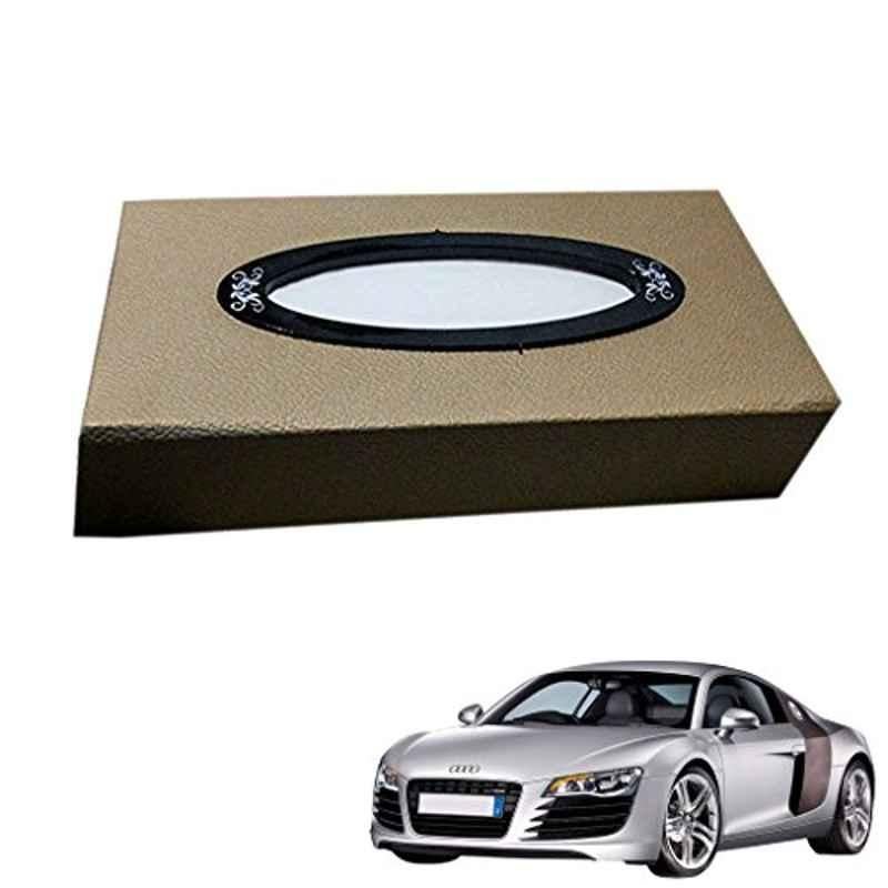 Kozdiko 200 Sheets 100 Pulls Beige Tissue Paper Box for Audi R8, kozd_6018