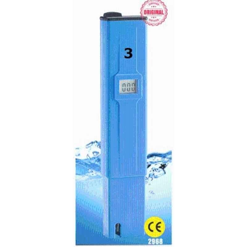 Kerro EC-3 Plastic Blue Pen Type EC & pH Tester