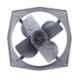 Bajaj Supreme Plus 100W Grey Industrial Exhaust Fan, 70067, Sweep: 380 mm