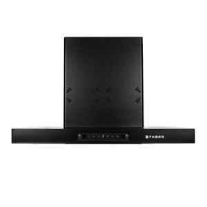 Faber Bonito 1200m3/hr 75cm Black Heat Autoclean Wall Mounting Chimney, 325.0698.596
