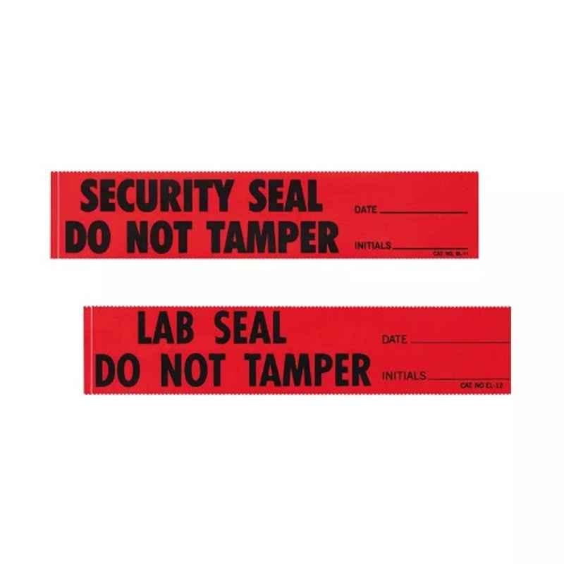 Lab Plus Unsealing Evident Label, LP-7084 (Pack of 100)