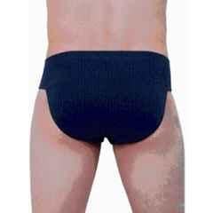 Matrica Black Men's Micro Brief Supporter for Gym & Sports, Size: L