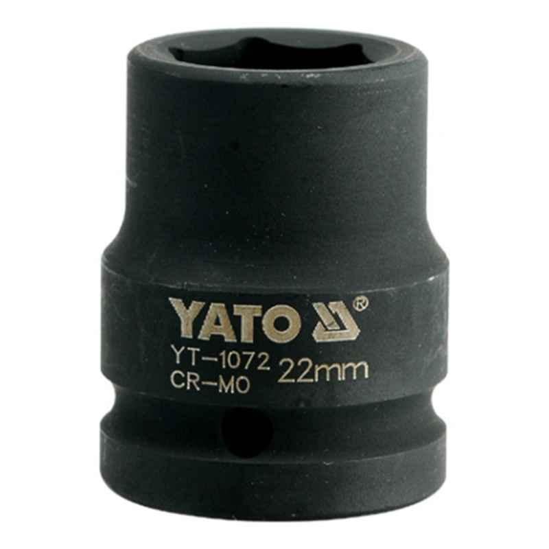 Yato 22mm Chrome Vanadium Impact Socket, YT-1072