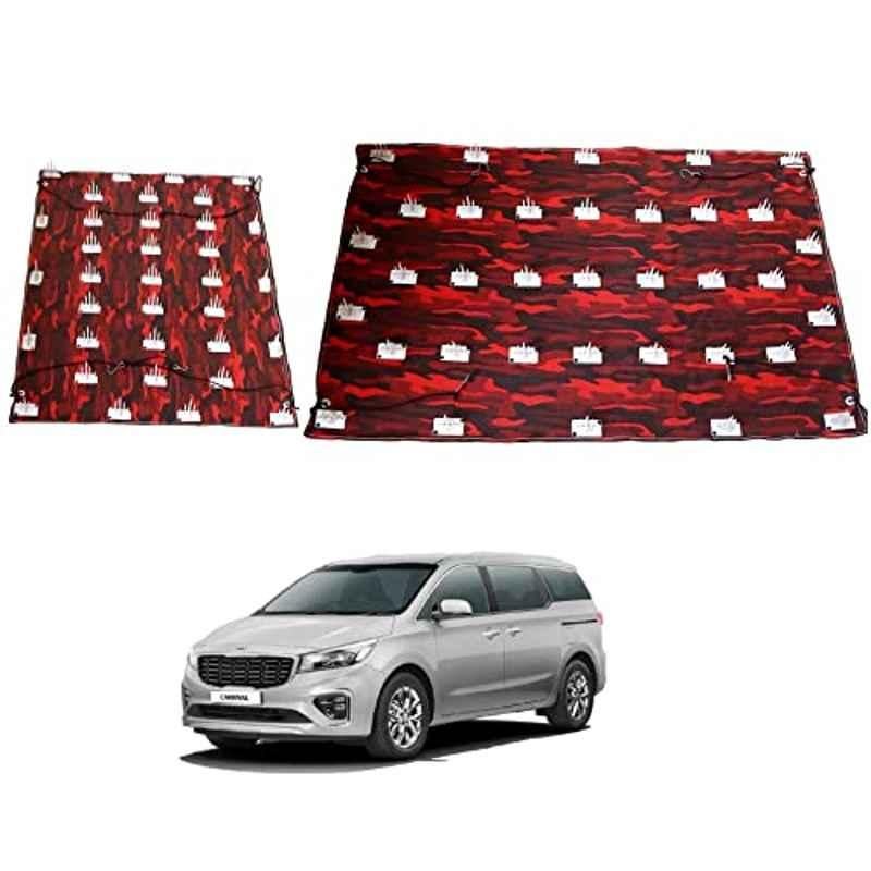 Kozdiko 2 Pcs Car Protection Cover Set from Dog & Monkey for Car Roof & Bonnet for Kia Carnival