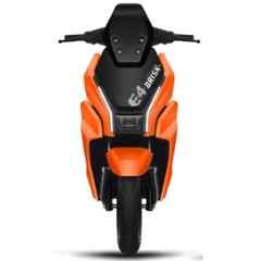 Amo Electric Bikes Brisk E4 LA 25km/hr 60V Non RTO Orange Electric Scooter with 60-70 km Per Charge Range