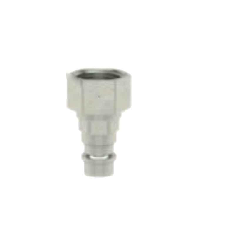 Ludecke ESIK38NIS G3/8 Single Shut Off Safety Industrial Quick Plug with Female Thread & Coding Connect Coupling