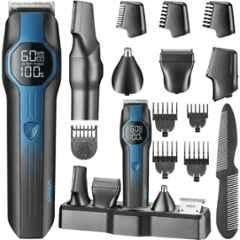 VGR V-173 Blue Professional 13 in 1 Grooming Kit with 3.5hr Runtime & 4 Length Setting & 1 Year Warranty