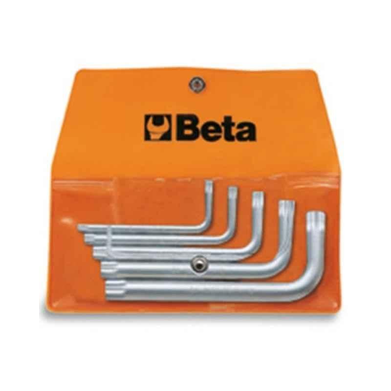 Beta 98XZN/B5 5Pcs Offset Key Wrench Set with XZN Profile, 000980650