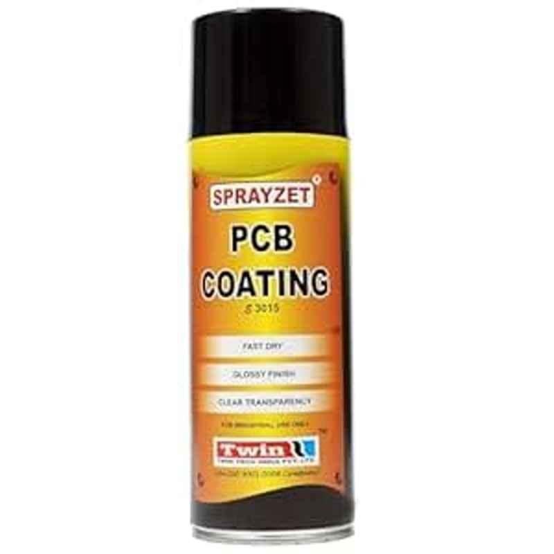 Sprayzet 500ml Spray PCB Coating Spray for Printed Circuit Boards, Electric Control Panels, Batteries & Motor Casings, E3015