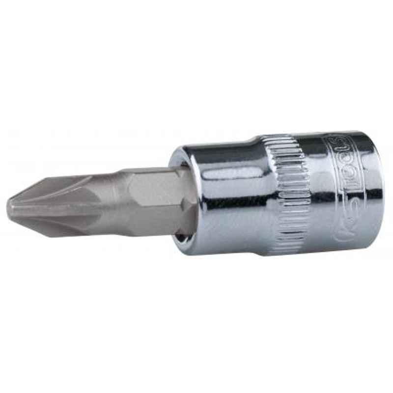 KS Tools PZ 1 CrV Chromeplus Socket Bit for PZ Phillips Screws, 918.3877