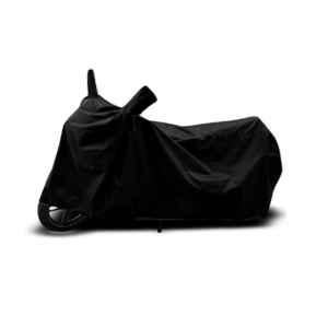 POLYMAXX Polyester Black Waterproof Bike Body Cover with Carry Bag for Nova EX, BLACK100BIKE 5-100