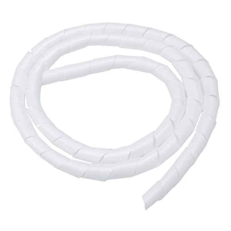 Hemobllo 160x25x25mm PE White Cable Management Sleeves