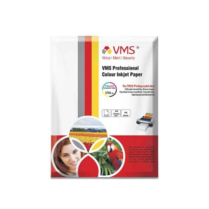 buy-vms-professional-100-pcs-180gsm-4r-glossy-photo-paper-set-118046pr