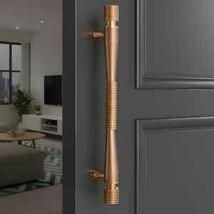 Plantex 12 inch Main Door Handle/Stainless Steel Handle for Door/Pull-Push Handle for Home/Office/3 Years Warranty (APS-147, Rose Gold)