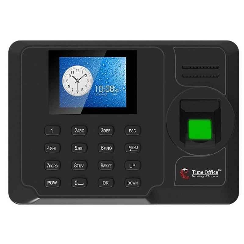 Time Office Black Fingerprint & Cloud Based Attendance Machine with Finger, Card & Battery, Z305