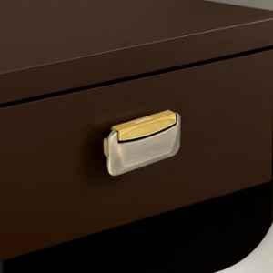 Plantex 3 inch Zinc Brass Antique & Gold Drawer Kadi for Home & Office, APS-DTK-295