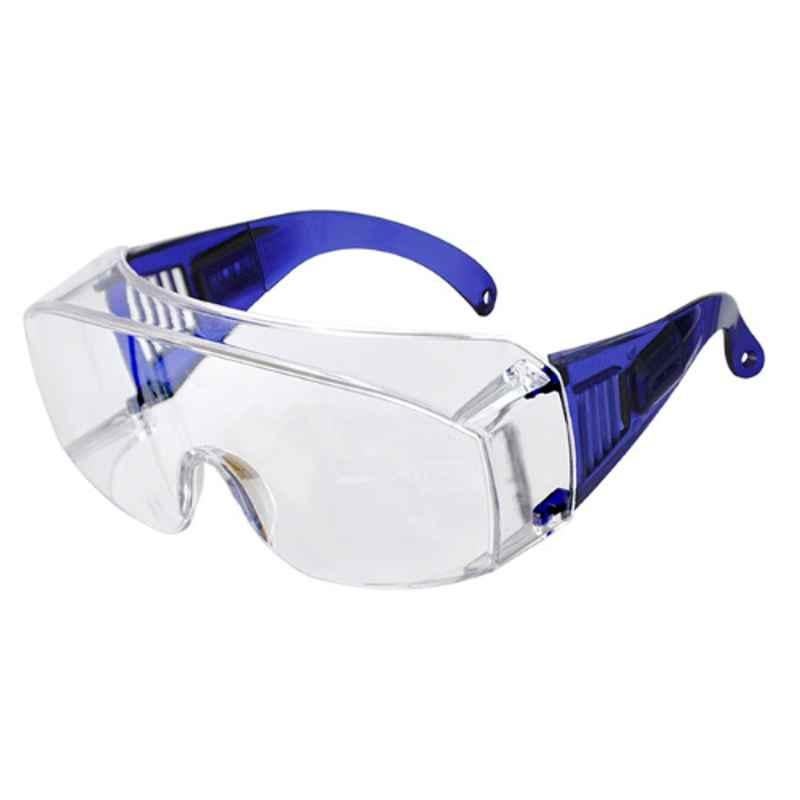Karam Polycarbonate Coated Lens Clear Safety Over Spectacle, ES007