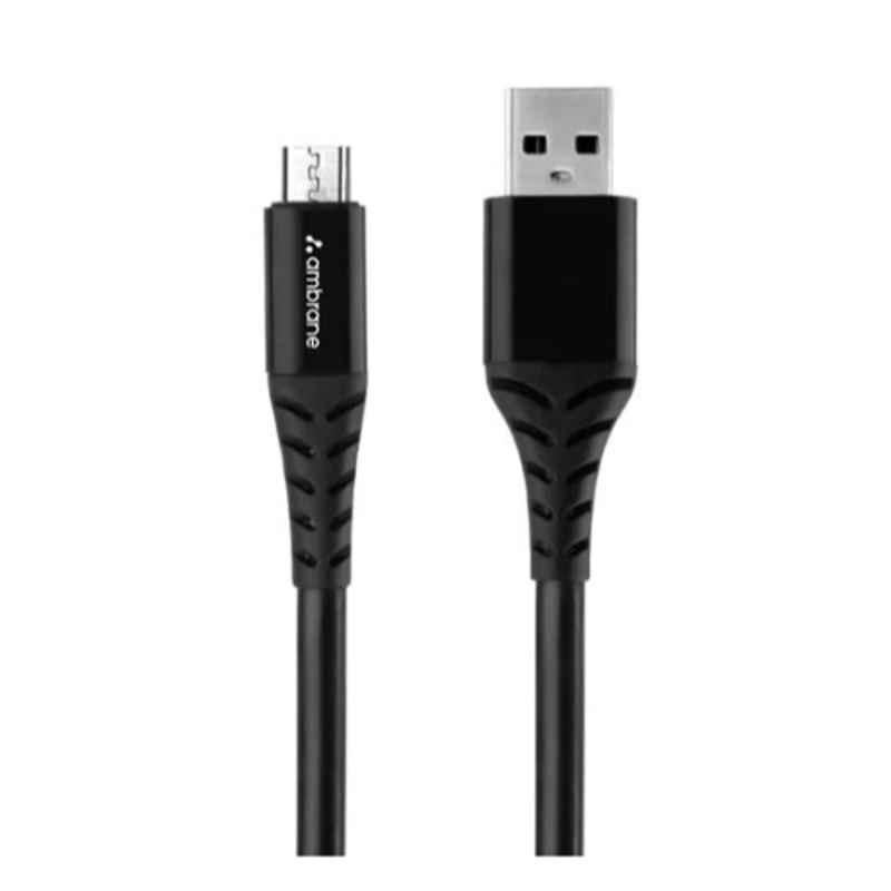Ambrane ACM-11 1m Black Micro USB Cable