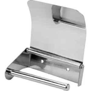 Implemental Stainless Steel Wall Mount Chrome Finish Toilet Paper Roll Holder