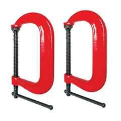 Forgesy 6 inch Malleable Iron Heavy Duty G Clamp, FORGESY336
