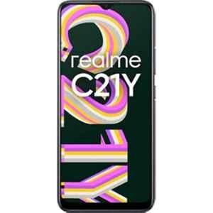 Realme C21Y 6.5 inch 3GB RAM/32GB Storage Cross Black Smartphone