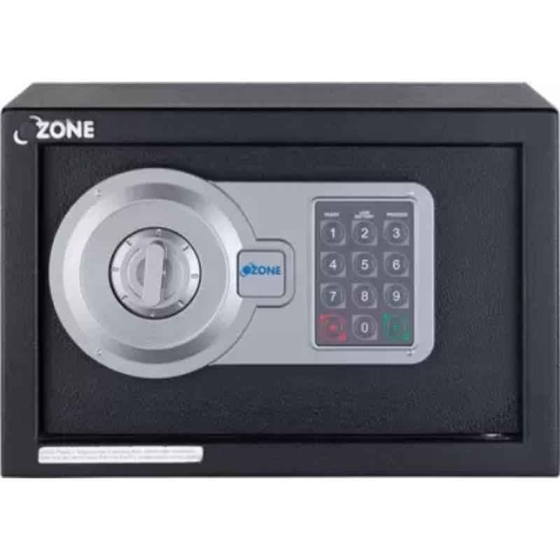 Ozone Agate 9.5L 200x350x200mm Black Digital Safe with Pin Code & Key Access