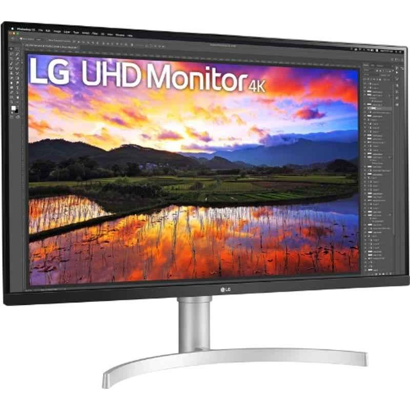 LG 32UN650 31.5 inch 16:9 FreeSync 4K IPS Monitor, White