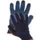 SSWW 50g Blue on Blue Dotted Hand  Gloves, SSWW22327