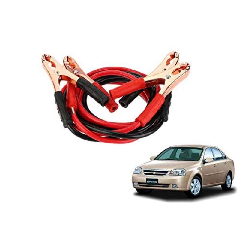 Kozdiko 7.5ft Copper Core Red & Black Heavy Duty Car Battery Booster Cable for Chevrolet Optra