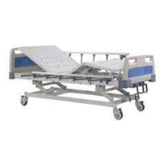 Yes Kay Mild Steel Pre-Treated Epoxy Powder Coated Mechanical 3 Function ICU Bed