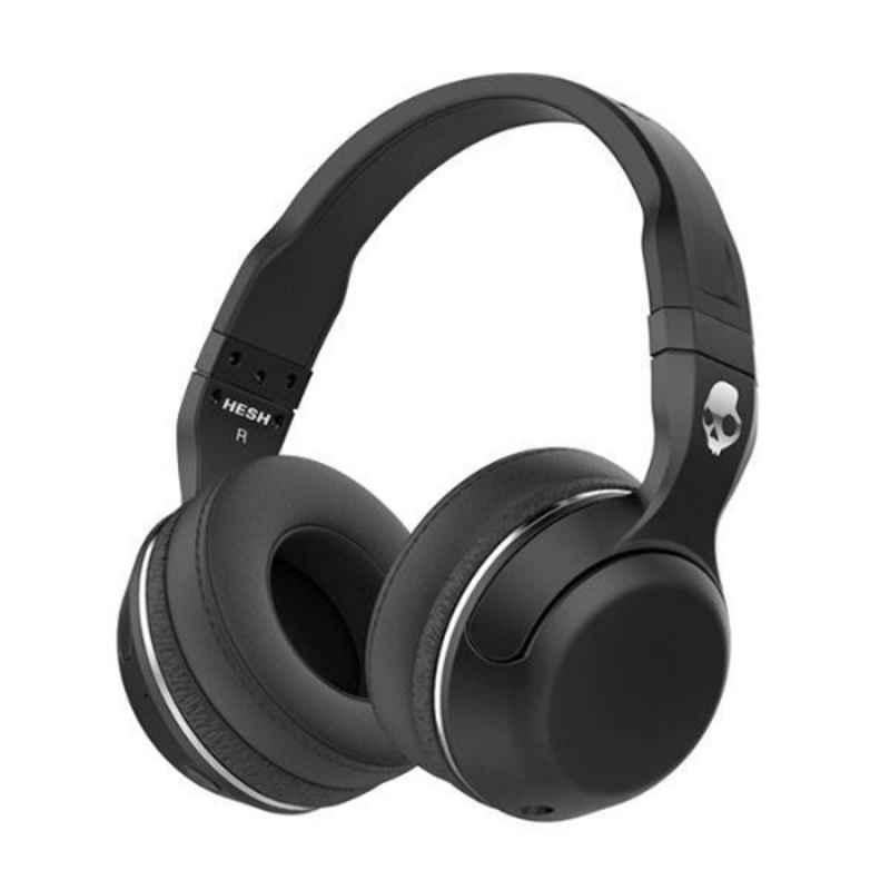 Skullcandy Hesh 2.0 50mm 12hrs Black Gun Metal Bluetooth Wireless Headphone with Mic, S6HBGY-374