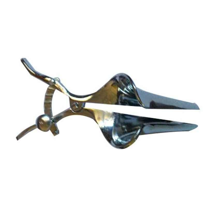 C R Rxim 100-200g Chrome Finish Brass Rectal Speculum for Hospital (Pack of 2)