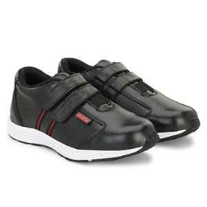 Kavacha Leather Steel Toe Black Women Safety Shoe, S134, Size: 7