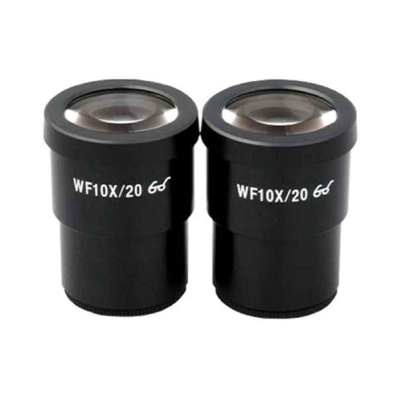 Optike 2 Pcs 10X 20mm Microscope Eyepiece Set, KMASTR60-10