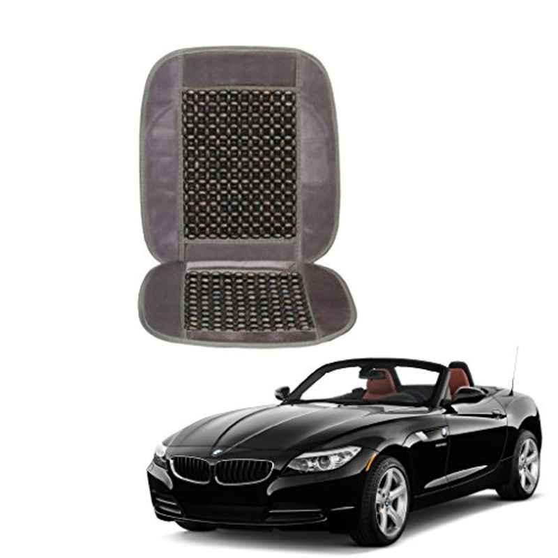 Kozdiko Wooden Beads Car Seat Cushion with Velvet Border for BMW Z4